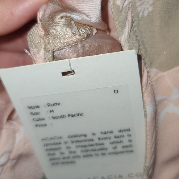 New acacia rumi skirt south pacific silk M stretch - Picture 9 of 16